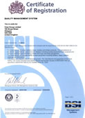 BSI Registered - Quality Management System