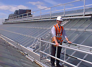 Safety Cage and Safety Track Glasgow Central Station