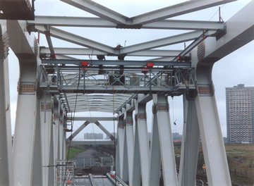 Inside View of the Powered Gantry Hoist